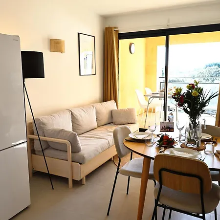 Le Loria - T3 Vue Avec Piscine Lägenhet Pianottoli-Caldarello (Corsica)